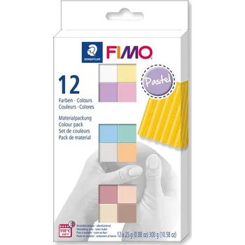 kreativní sada Staedtler FIMO Soft sada 12 barev 25g Pastel