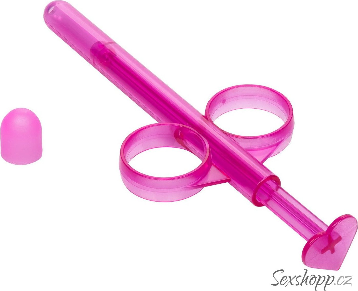 Aplikátor lubrikačního gelu Lube Tube - růžový, 2 ks