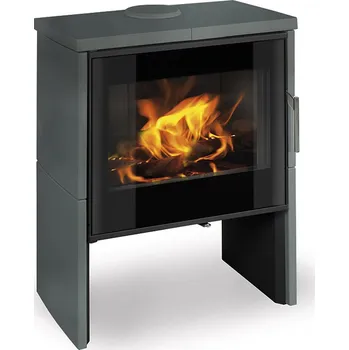 Krbová kamna ROMOTOP RIANO N 02 keramika steel 58507 - krbová kamna