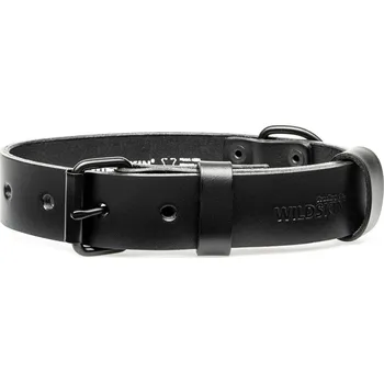 Obojek pro psa Kožený obojek černý 30 mm - OBV.100135 CER Velikost (obvod v cm): 30 - 35 cm