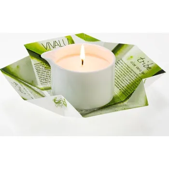 Svíčka Vivalu Aloe vera gelová masážní svíčka 100 ml LUMEN LUTB100ALO