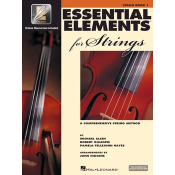 Hudebniny Essential Elements for Strings - A Comprehensive String Method + Online Resources (EEi) / housle - sešit 1
