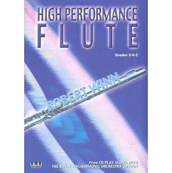 AMA HIGH PERFORMANCE FLUTE - WINN ROBERT + CD / přednesové skladby pro příčnou flétnu a klavír