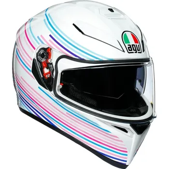 Helma na motorku AGV K-3 SV Sakura Pearl White/Purple