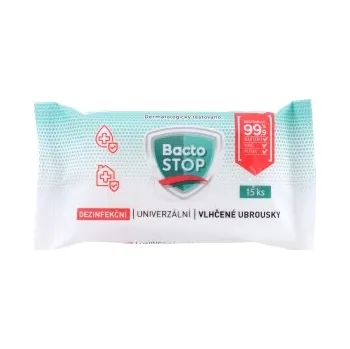 Hygienický ubrousek Jiva BactoSTOP Dezinf.vlhčené ubr 15 ks
