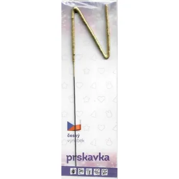 Party dekorace Drutep Prskavka zlatá - N