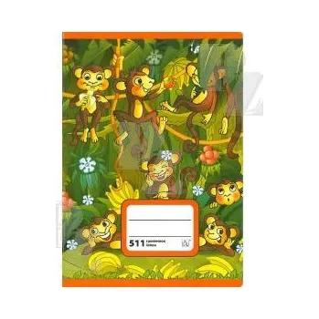 Sešit Sešit 511 s pomocnou linkou - 1 pomocná linka, KRPA