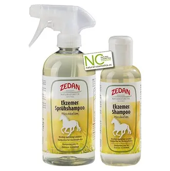 Pro koně Zedan - speciální šampón pro koně s letní vyrážkou, láhev s rozprašovačem 500ml