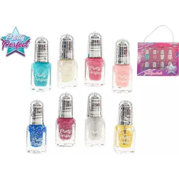 Panenka Olymptoy Pretty Perfect sada laků na nehty 8ks v kabelce