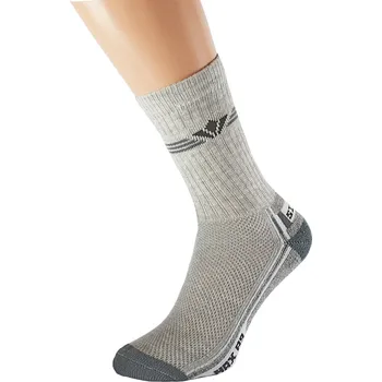 Dámské ponožky Froté ponožky se stříbrem SITO KUKS Světle šedé, EUR 43-45 (UK 9-10)