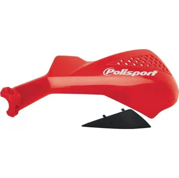 POLISPORT kryty rukojetí model SHARP LITE s univerzálním uchycením 22/26mm, barva červená