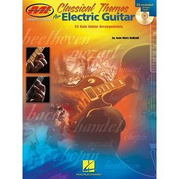 Hudebniny CLASSICAL THEMES FOR ELECTRIC GUITAR + CD / kytara + tabulatura