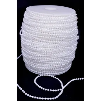 Dětské navlékací korálky Korálky na šnůře vel.3mm (110m/bal.)