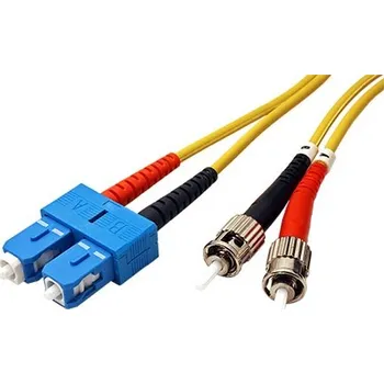 Síťový kabel EFB Optický patchkabel ST-SC 9/125 (single mode), duplex, OS2, 0,5m (O2073.0,5) - 21.42.8920
