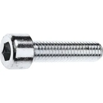 Šroub Metrický šroub Imbus, válcová hlava M6x50 pevnost 8,8, zinek bílý, 100ks
