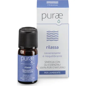 Purae Rilassa Směs esenciálních olejů pro relaxaci a odpočinek 10 ml