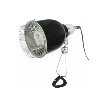 Osvětlení do terária Reflektorová lampa s ochrannou mřížkou