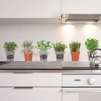 Samolepící dekorace AS-rovi Crearreda WA L Spices 58111 Květináče s bylinkami