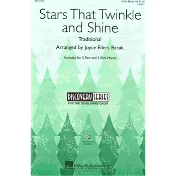 STARS THAT TWINKLE AND SHINE / 3-PART MIX*