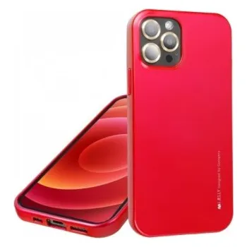 Pouzdro na mobilní telefon Goospery POUZDRO MERCURY i-JELLY METAL CASE Samsung A32 5G červená 8809793480189