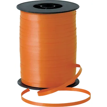 Balónek Qualatex Stuha vázací 500m - oranžová