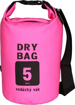 Vodácký pytel Merco Dry Bag 5 l růžový
