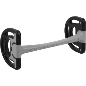 Jezdectví Acavallo sensitive bit Barva: Černo-modré, Velikost: 13,5 cm