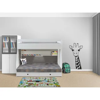 Samolepící dekorace Nabytekmorava Samolepka na zeď ŽIRAFA