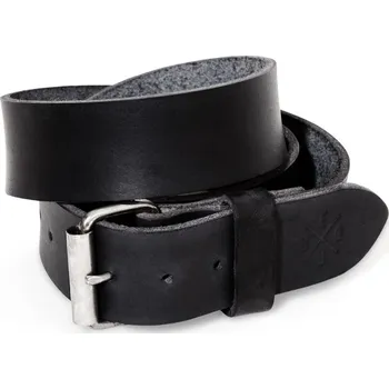 Opasek Eggo Murdock kožený pásek Šedá
