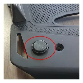 Motodoplněk Z9571R gumový doraz do plotny, 4 ks (pro plotny M8, M9) GIVI s.r.l. 344327