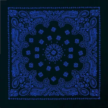 Šátek ROTHCO Šátek JUMBO TRAINMEN / WESTERN velký ČERNO-MODRÝ