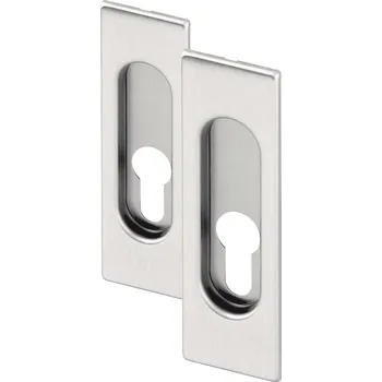 Stavebniny AC-T Servis ACT MUŠLE HR - PZ pro posuvné dveře (nikl)