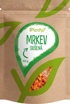 Sušená zelenina iPlody Mrkev sušená 500 g