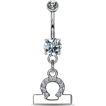 Piercing Šperky4U Piercing do pupíku - znamení - WP01141-08