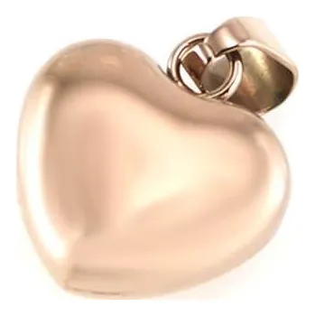 Souprava šperků MPM Přívěsek z chirurgické oceli Pendant 7536 - Rose Gold - Heart