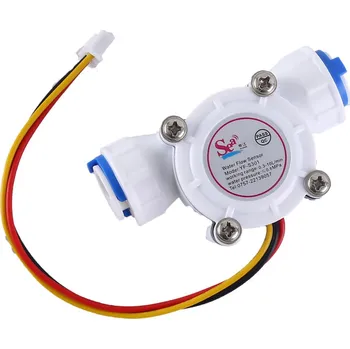 Vývojová deska YF-S301 Průtokoměr 0,3 - 10L/min 5 - 18V