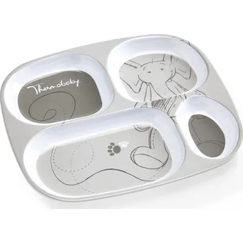 dětská jídelní sada THERMOBABY Dělený melaminový talířek Varianta: Savannah
