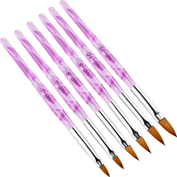 Kosmetický štětec FABIYAN Štěteček Pink Art - 6 délek štětin Délka štětin: 14 mm