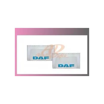 Blatník karosérie zástěra kola DAF 640x360-pár--bílá--modré písmo