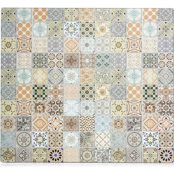 Kuchyňský nůž Skleněná ochranná deska pro sporák mozaika, velký, ZELLER