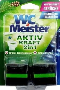 Čisticí prostředek na WC WC Meister Aktiv vůně lesa 2x 50 g