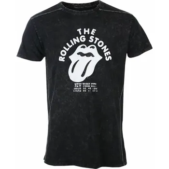 Pánské tričko Tričko metal pánské Rolling Stones - NYC '75 - ROCK OFF - RSSWASH03MB