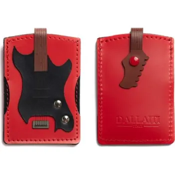 Pouzdro na karty BASOVÁ KYTARA, kůže