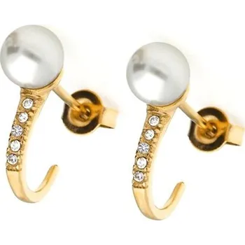 Souprava šperků MPM Ocelové náušnice z chirurgické oceli Earrings 8011, Gold