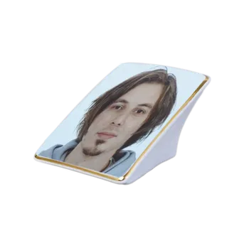 Smuteční dekorace Stojánek na hrob s fotografií - Obdélník 10x13cm