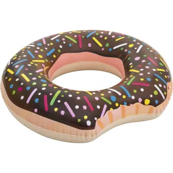 Nafukovací kruh Bestway AC63480 donut hnědý 107 cm