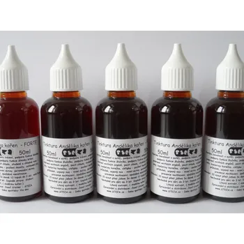 Doplněk stravy STEZA - Tinktura Andělika kořen - FORTE 3x 50ml. (Andělika kapky)