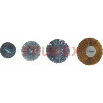 Drátěný kartáč Kartáč kotoučový se stopkou - ocel 0,30mm, KARTÁČ, 1273018 - 100X6X12/0,30