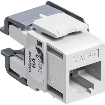 Patch panel 6110G-RW6 Nestíněný modul RJ45 eXtreme Quickport, kat.6A, IDC svorky, bílý