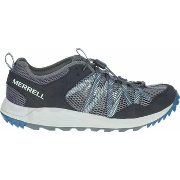 Pánské tenisky pánská prodyšná obuv MERRELL - Wildwood Aerosport (Merrell Wildwood Aerosport - tm. šedo/černé)